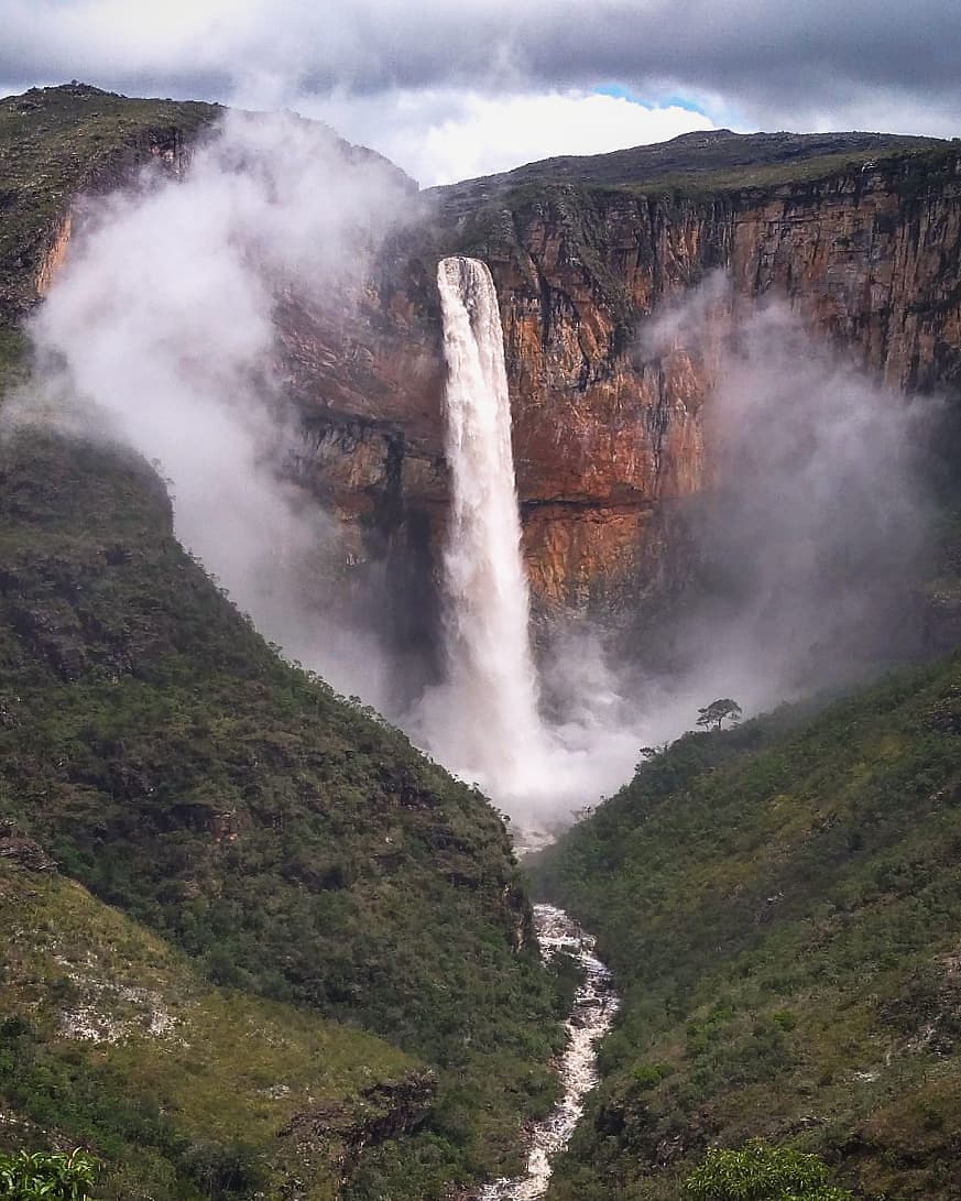 tabuleiro falls brazil ecotour