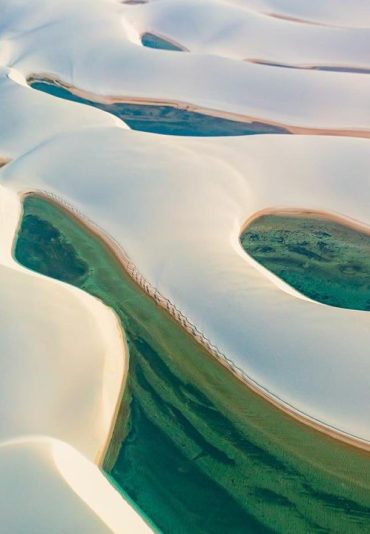 Lençois Maranhenses by air brazilecotour
