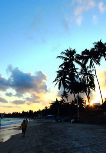 sun set porto de galinhas beach