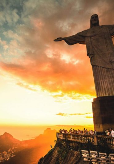 sun set corcovado