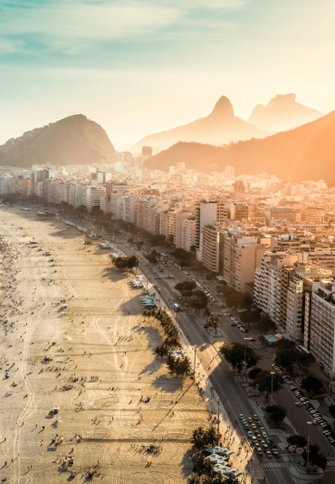 copacabana rio de janeiro brazil